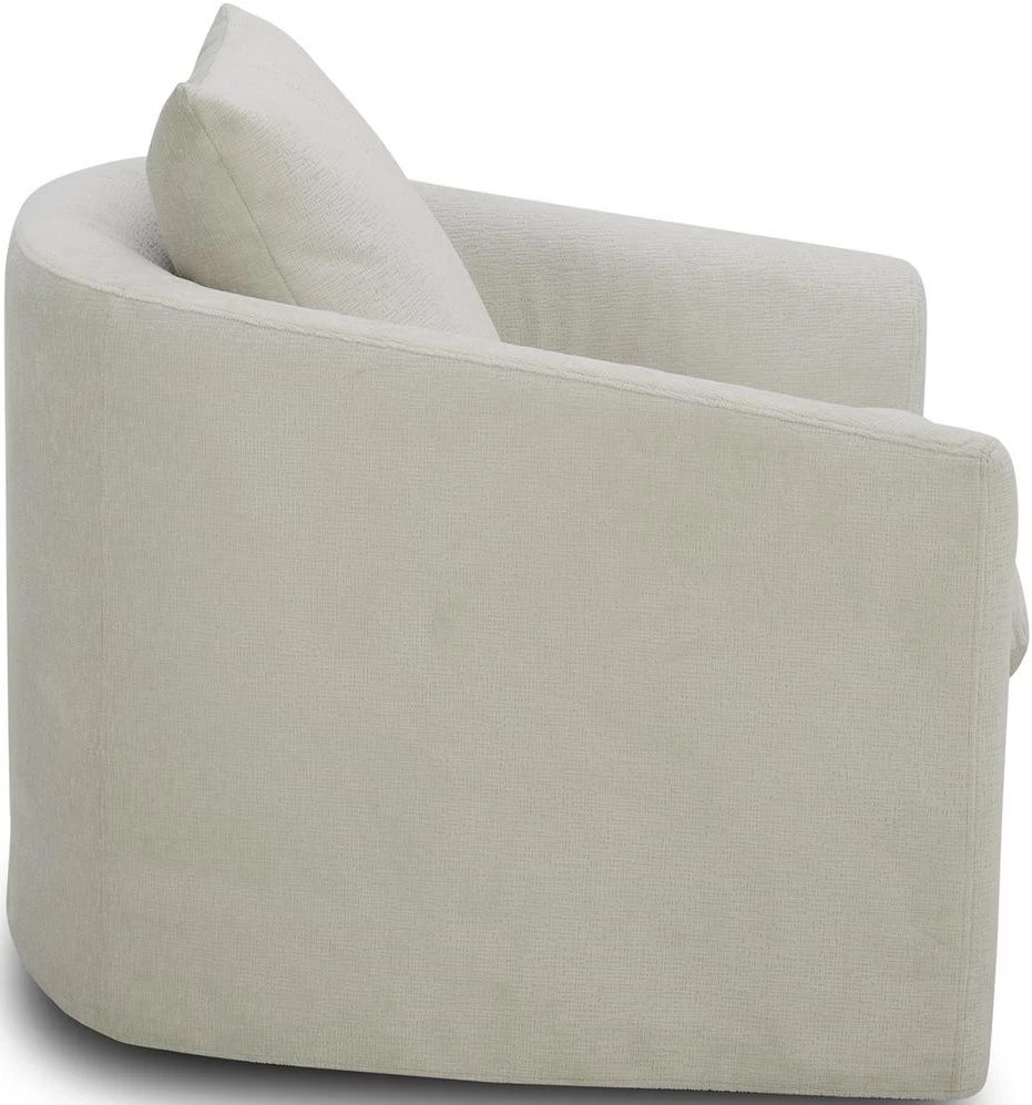 Liberty Saxton Ivory Swivel Accent Chair 3 Liberty Saxton Ivory Swivel Accent Chair - Image 3