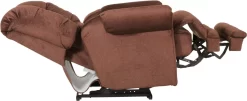 Catnapper® Malone Merlot Power Lay Flat Recliner With Extended Ottoman -Furniture comprehensive store e41bf89f 369f 4643 8098 cd39699f3aed