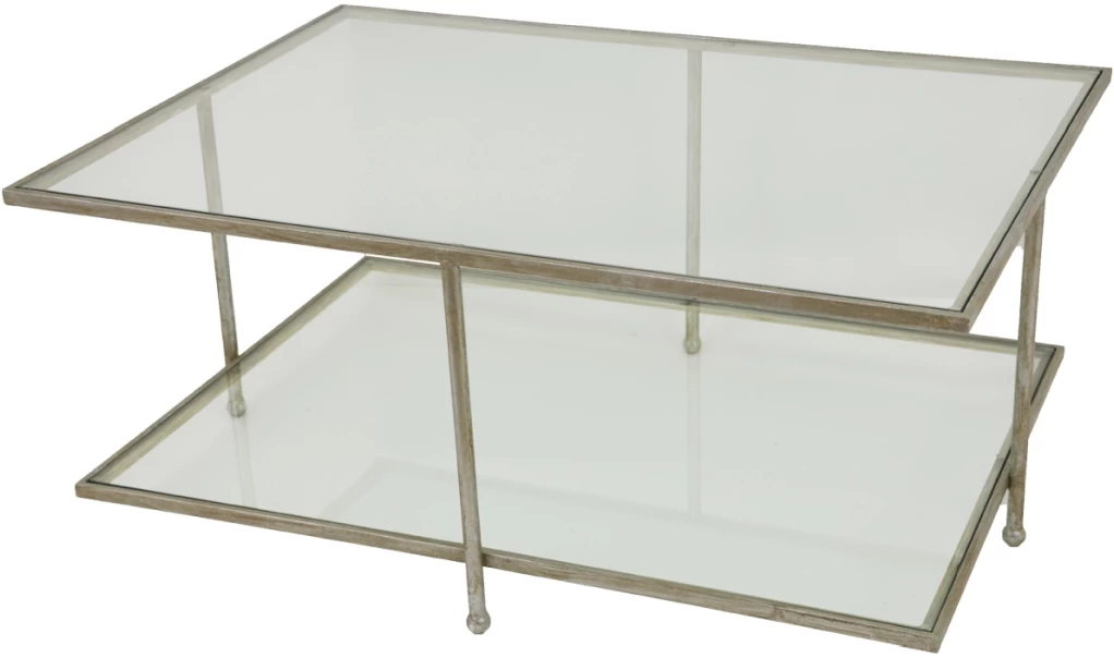 Zeugma Imports® Silver Coffee Table 4 Zeugma Imports® Silver Coffee Table - Image 4