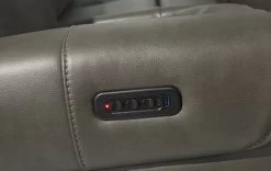 Signature Design By Ashley® Card Player Smoke Power Reclining Loveseat -Furniture comprehensive store e4afe7b3 ddbc 4f2d a920 3e2859457857