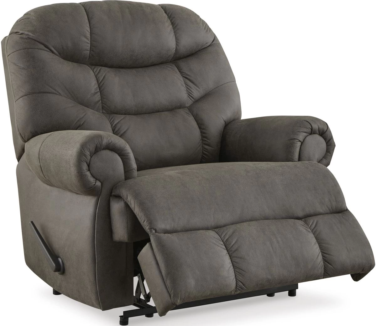 Signature Design By Ashley® Camera Time Gunmetal Manual Recliner 2 Signature Design By Ashley® Camera Time Gunmetal Manual Recliner - Image 2