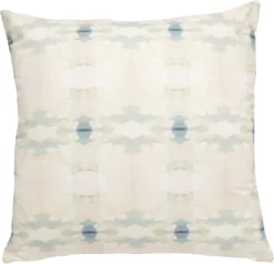 Laura Park Designs Coral Bay Pale Blue 22" X 22" Throw Pillow