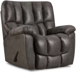 HomeStretch Cooperstown Tar Rocker Recliner