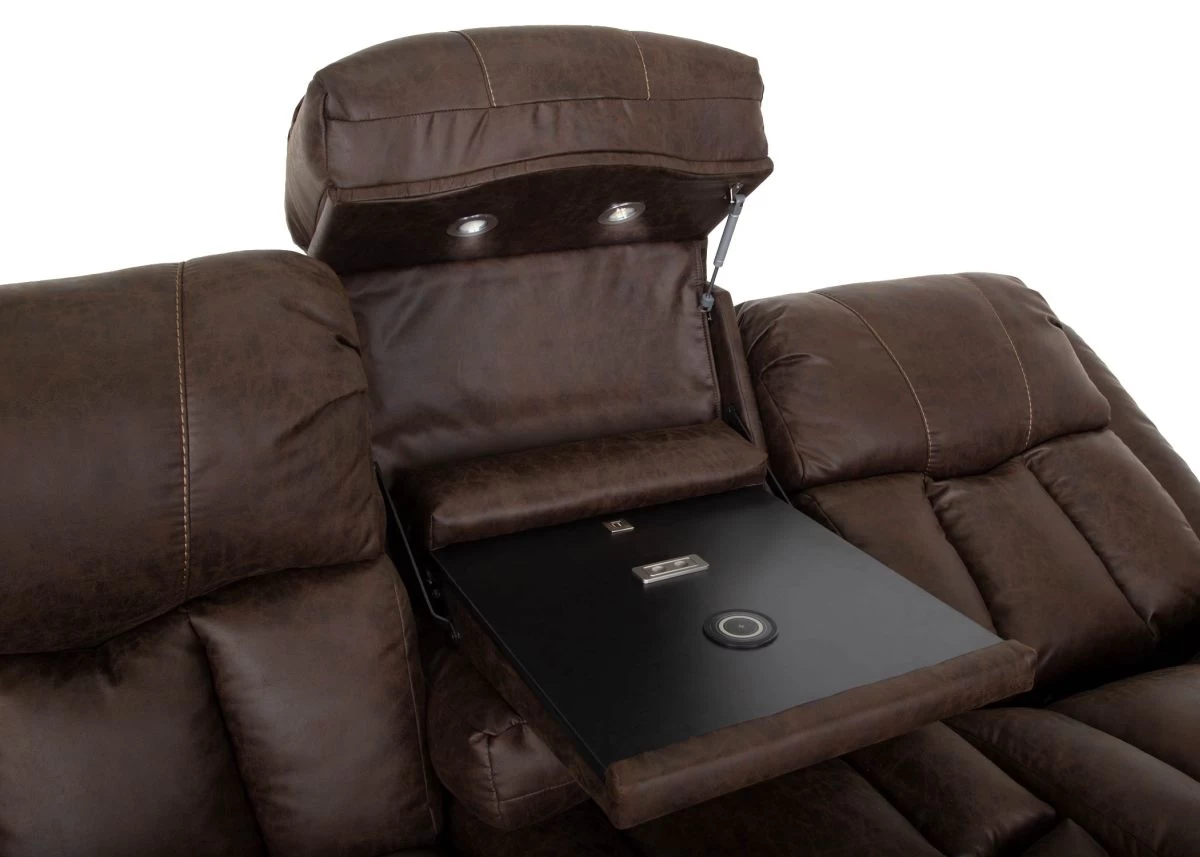 Franklin™ Denali Boswell Espresso Reclining Sofa 5 Franklin™ Denali Boswell Espresso Reclining Sofa - Image 5