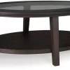 Signature Design By Ashley® Celamar Dark Brown Coffee Table