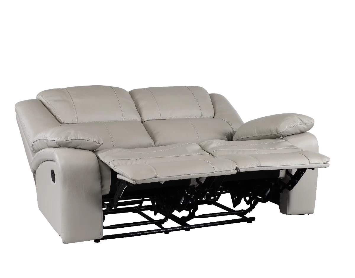 Man Wah Stone Leather Reclining Loveseat 5 Man Wah Stone Leather Reclining Loveseat - Image 5