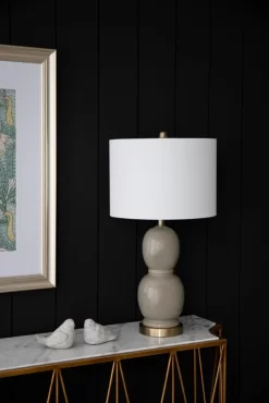 A & B Home Almond Ceramic Table Lamp 19 A & B Home Almond Ceramic Table Lamp -Furniture comprehensive store e9b9882d 4425 4705 9dca 88cadb5f0969