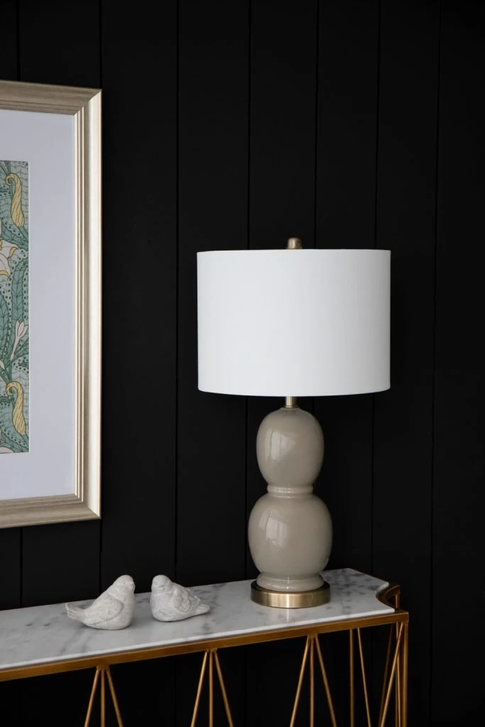 A & B Home Almond Ceramic Table Lamp 10 A & B Home Almond Ceramic Table Lamp - Image 10