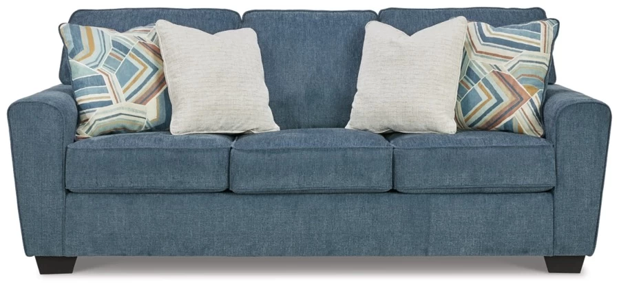 Signature Design By Ashley® Cashton Blue Queen Sleeper Sofa 2 Signature Design By Ashley® Cashton Blue Queen Sleeper Sofa - Image 2