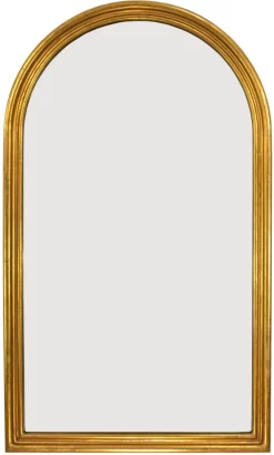 Zeugma Import Louis Phillippe Antiqued Gold Leaf Mirror