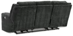 Signature Design By Ashley® Martinglenn Ebony Power Reclining Sofa With Drop Down Table -Furniture comprehensive store eac7dd2d 8450 4b4c 980c 177285257069