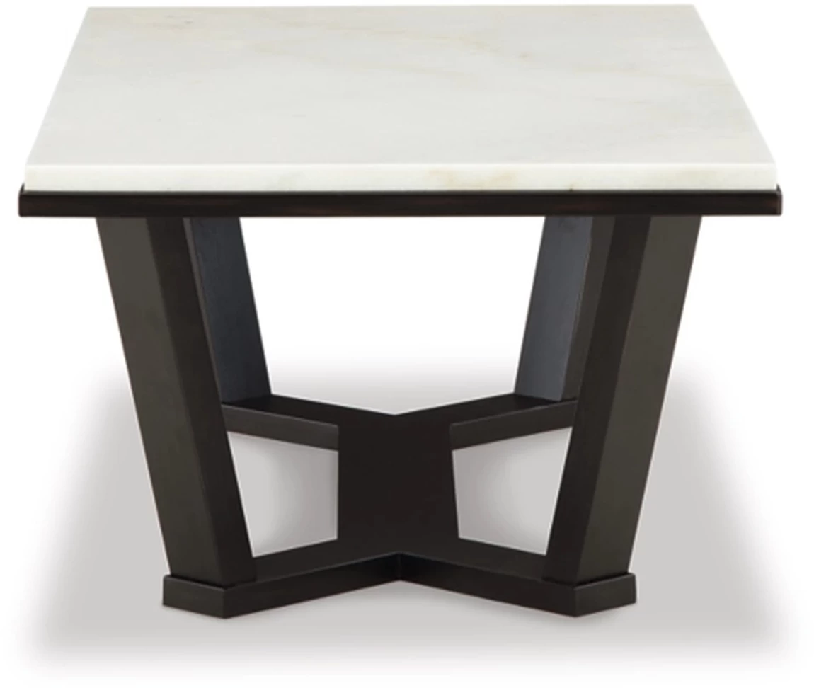 Signature Design By Ashley® Fostead White/Espresso Coffee Table 3 Signature Design By Ashley® Fostead White/Espresso Coffee Table - Image 3