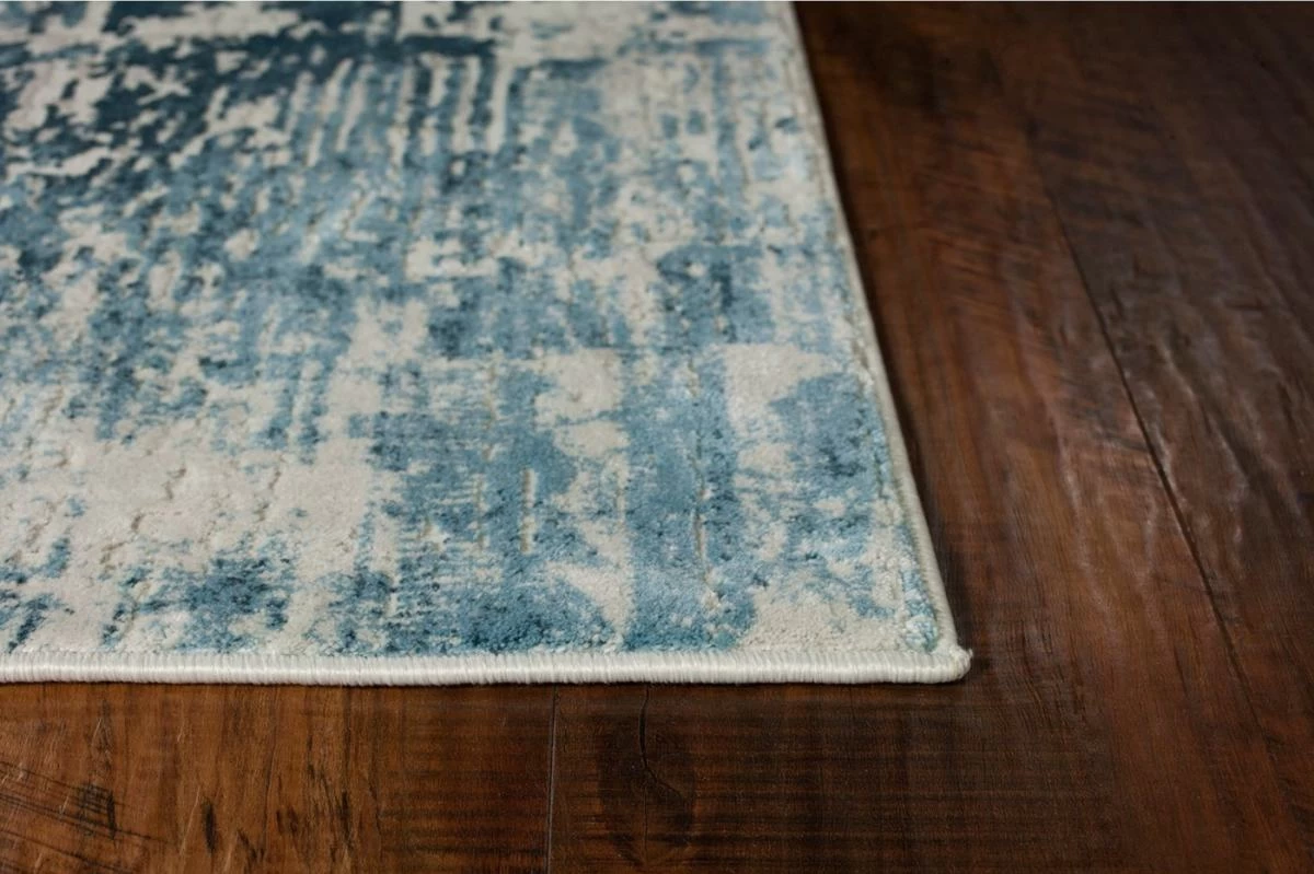 KAS Rugs Generations Blue/Ivory Grace 8'x11' Area Rug 2 KAS Rugs Generations Blue/Ivory Grace 8'x11' Area Rug - Image 2