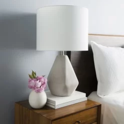 Surya Stonington Light Gray Table Lamp -Furniture comprehensive store ebe81668 3b4a 46e8 9493 807b3e3599ed