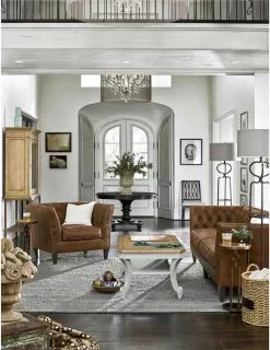 Universal Explore Home™ Curated Sheridan Chestnut All Leather Duncan Sofa 5 Universal Explore Home™ Curated Sheridan Chestnut All Leather Duncan Sofa -Furniture comprehensive store efd09d9a 34b8 4e81 b779 f270a8c9df31