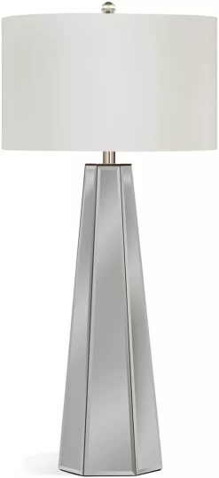 Bassett Mirror Lenox Gray Table Lamp