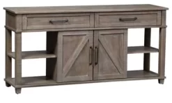 Liberty Parkland Falls Weathered Taupe Sofa Table