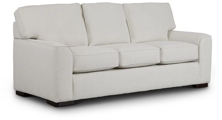 Kevin Charles Fine Upholstery® Austin Sugarshack Glacier Queen Sleeper Sofa 1 Kevin Charles Fine Upholstery® Austin Sugarshack Glacier Queen Sleeper Sofa