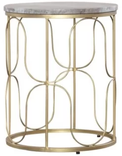 Liberty Verona 2-Piece Greystone/Satin Gold Accent Table Set -Furniture comprehensive store f4ccf4c1 8807 4c48 b6ef 8476206e8c8c