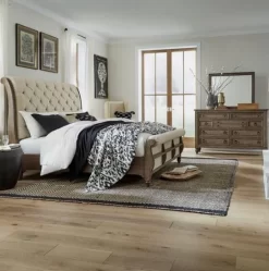 Liberty Americana Farmhouse Dusty Taupe Mirror -Furniture comprehensive store f4e86ee6 ca13 4d22 9fe2 15bf7e41e71e