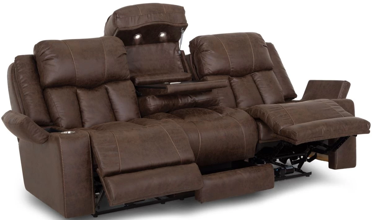 Franklin™ Denali Boswell Espresso Reclining Sofa 3 Franklin™ Denali Boswell Espresso Reclining Sofa - Image 3