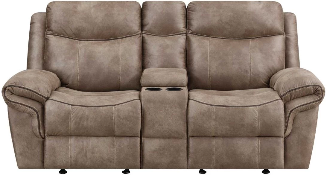 Steve Silver Co.® Nashville Cocoa Reclining Loveseat 1 Steve Silver Co.® Nashville Cocoa Reclining Loveseat