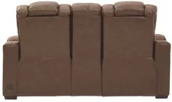 Signature Design By Ashley® Owner's Box Thyme Power Reclining Loveseat With Adjustable Headrest -Furniture comprehensive store f702a7a0 62f6 42b8 bbb8 eca213c991bb