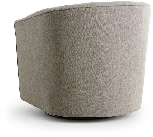 Kevin Charles Fine Upholstery® Asheville Hailey Brown Swivel Rocker Glider 4 Kevin Charles Fine Upholstery® Asheville Hailey Brown Swivel Rocker Glider - Image 4