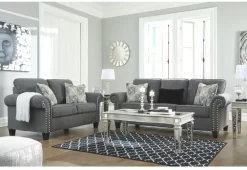 Benchcraft® Agleno Charcoal Sofa -Furniture comprehensive store f7dd5e58 aceb 448e a718 2d1696ca5ea5