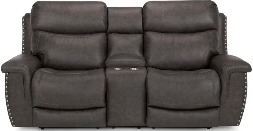 Franklin™ Brixton Holster Steel Manual Reclining Console Loveseat 2 Franklin™ Brixton Holster Steel Manual Reclining Console Loveseat - Image 2