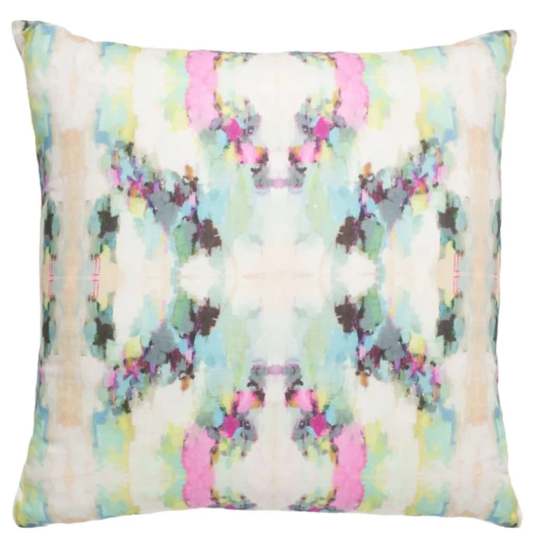 Laura Park Designs Alphabet Soup Multi-Colored 22" X 22" Throw Pillow 1 Laura Park Designs Alphabet Soup Multi-Colored 22" X 22" Throw Pillow