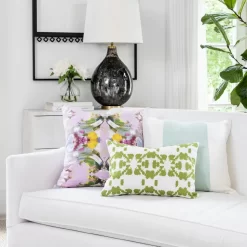 Laura Park Designs Poppy Pink 22" X 22" Pillow 5 Laura Park Designs Poppy Pink 22" X 22" Pillow -Furniture comprehensive store fa74b1f8 7b99 47b9 bf6f 30f9d2237a40