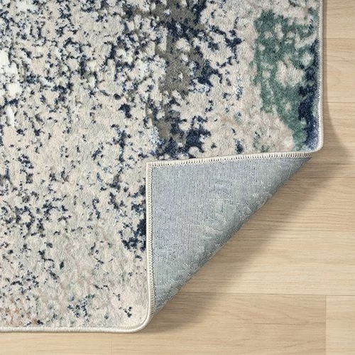 LR Home Antalya Beige/Dark Gray 5'x7' Area Rug 6 LR Home Antalya Beige/Dark Gray 5'x7' Area Rug - Image 6