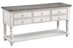 Coast2Coast Home™ Bar Harbor II Cream/Gray Console Table