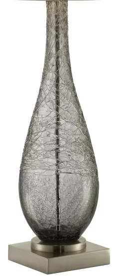Crestview Collection Saxton Grey Glass Table Lamp 5 Crestview Collection Saxton Grey Glass Table Lamp -Furniture comprehensive store fb648566 a66a 4d5c b244 85cea4d73d19