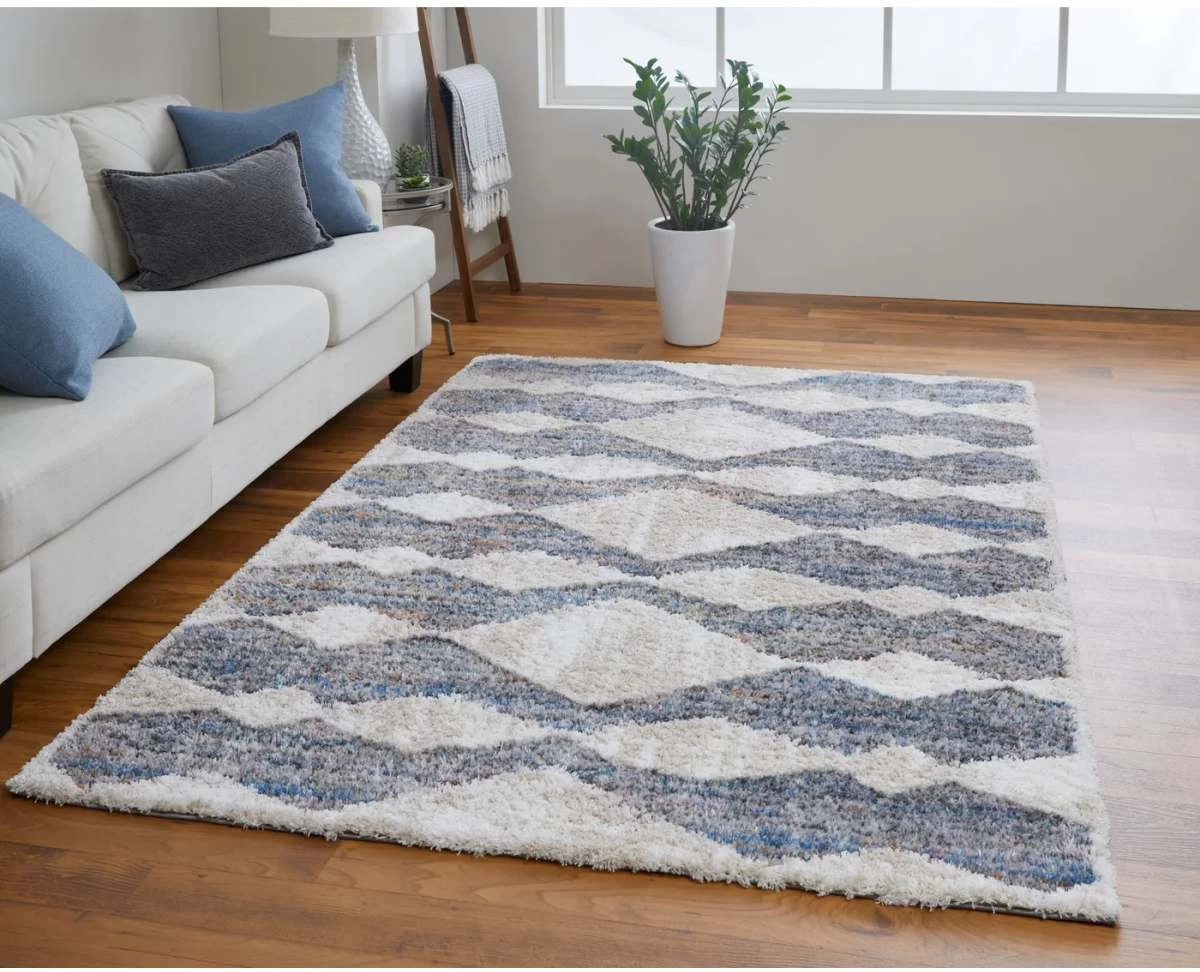Feizy Mynka Gray-Multi 7'11" X 10' Rug 6 Feizy Mynka Gray-Multi 7'11" X 10' Rug - Image 6