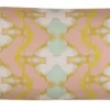 Laura Park Designs Lily Pond Apricot 14" X 36" Bolster Pillow