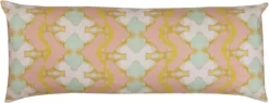 Laura Park Designs Lily Pond Apricot 14" X 36" Bolster Pillow