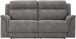 Signature Design By Ashley® Next-Gen DuraPella Slate Power Recline Sofa