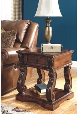 Signature Design By Ashley® Alymere Rustic Brown End Table 17 Signature Design By Ashley® Alymere Rustic Brown End Table -Furniture comprehensive store ff5b5289 1843 4cad ac6c e09458554056