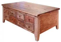 International Furniture Direct Antique Cocktail Table